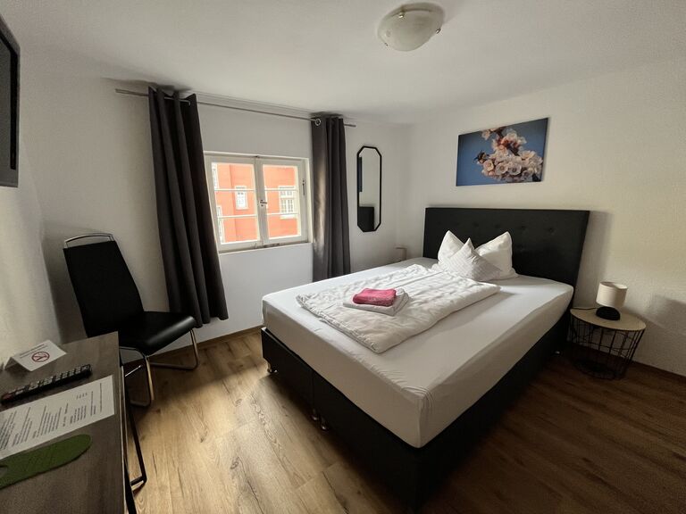 Kleines Doppelzimmer, Zimmeransicht